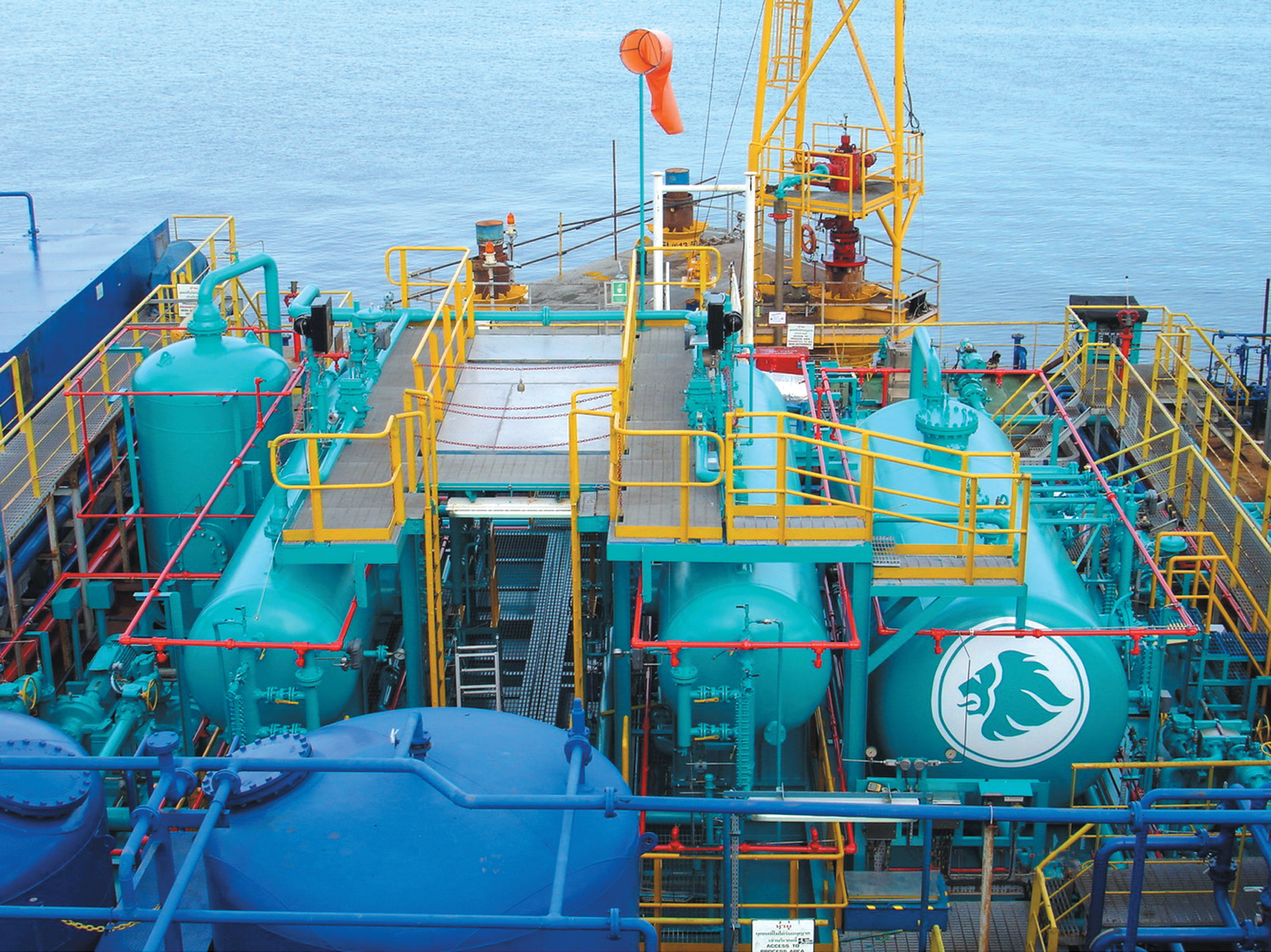Expro offshore production facilities
